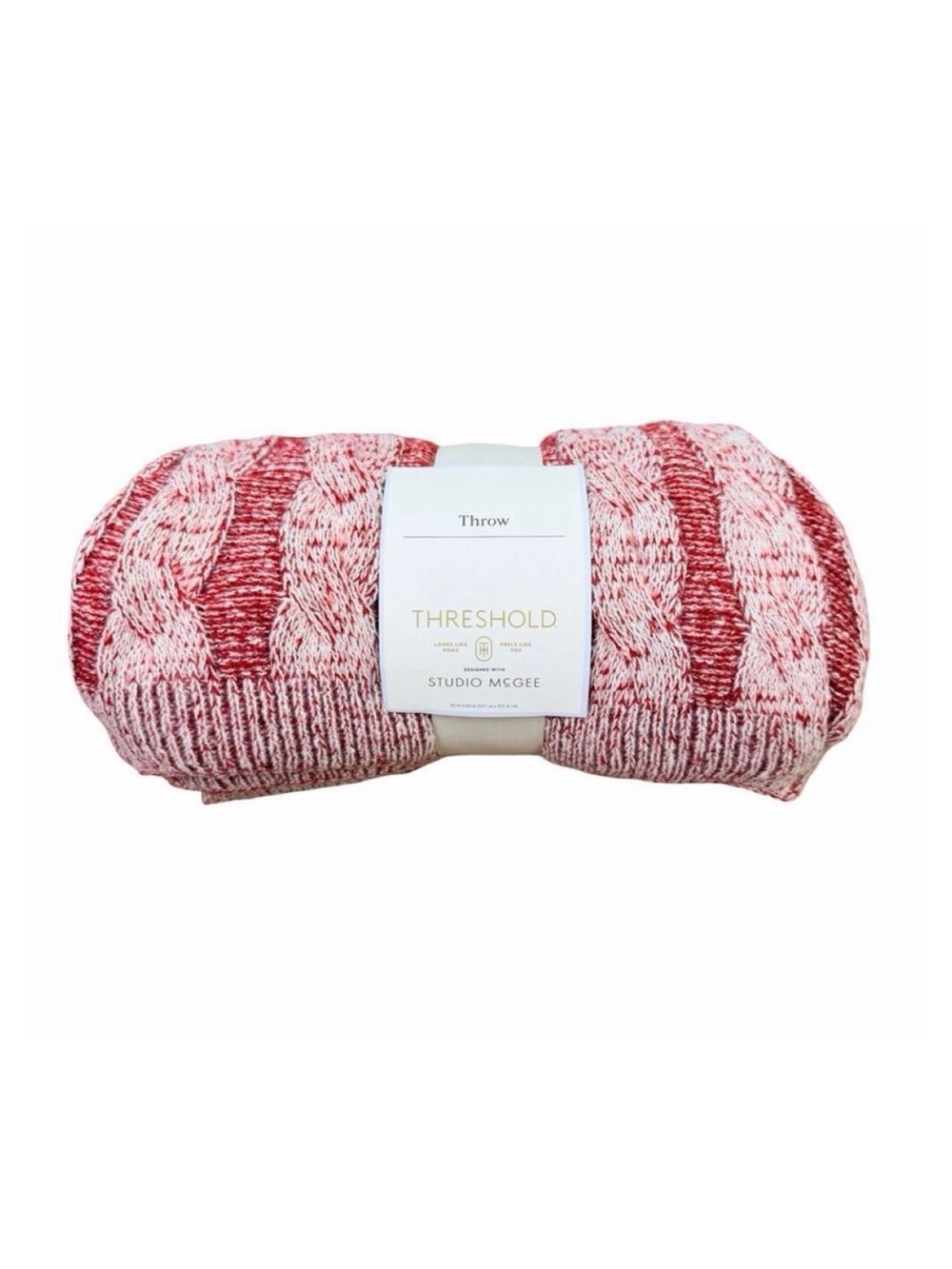 Threshold Designed With Studio McGee Rolled Knit Throw Blanket - 50” x 60”